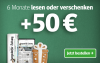 Jetzt abnonnieren und 50 € Weihnachtsprämie sichern